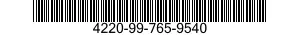 4220-99-765-9540  4220997659540 997659540