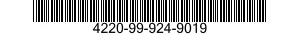 4220-99-924-9019  4220999249019 999249019