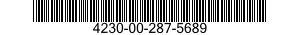 4230-00-287-5689  4230002875689 002875689