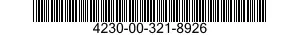 4230-00-321-8926  4230003218926 003218926