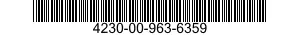 4230-00-963-6359  4230009636359 009636359