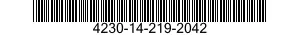 4230-14-219-2042  4230142192042 142192042