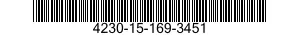 4230-15-169-3451 DISTRUGGIDOC. 4230151693451 151693451