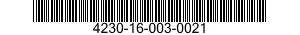 4230-16-003-0021 SEGMENT DECONTAMINA 4230160030021 160030021