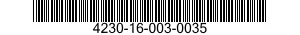 4230-16-003-0035 SEGMENT DECONTAMINA 4230160030035 160030035