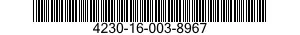 4230-16-003-8967 SEGMENT DECONTAMINA 4230160038967 160038967