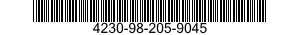 4230-98-205-9045 REPAIR KIT,DECONTAMINATING APPARATUS 4230982059045 982059045