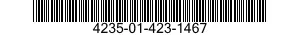 4235-01-423-1467 SOCK,SPILL CONTAINMENT,HAZARDOUS MATERIAL 4235014231467 014231467