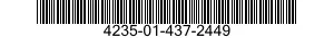 4235-01-437-2449 PILLOW,ABSORBENT,HAZARDOUS MATERIAL 4235014372449 014372449