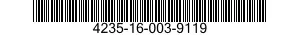 4235-16-003-9119 SPILL CLEAN-UP KIT,HAZARDOUS MATERIAL 4235160039119 160039119