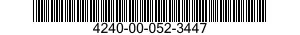 4240-00-052-3447 CARTRIDGE,RESPIRATOR,AIR FILTERING 4240000523447 000523447