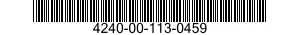 4240-00-113-0459  4240001130459 001130459