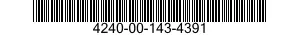 4240-00-143-4391 CARTRIDGE,RESPIRATOR,AIR FILTERING 4240001434391 001434391