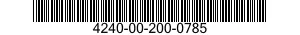 4240-00-200-0785  4240002000785 002000785
