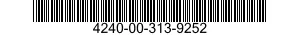 4240-00-313-9252 FACESHIELD,INDUSTRIAL 4240003139252 003139252