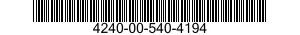 4240-00-540-4194  4240005404194 005404194