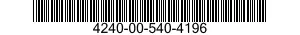4240-00-540-4196  4240005404196 005404196