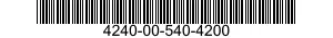 4240-00-540-4200  4240005404200 005404200