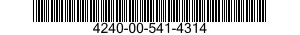 4240-00-541-4314  4240005414314 005414314