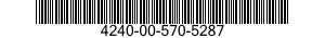 4240-00-570-5287  4240005705287 005705287
