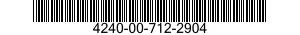 4240-00-712-2904  4240007122904 007122904