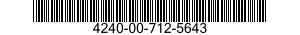 4240-00-712-5643  4240007125643 007125643