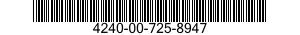 4240-00-725-8947 FILTER UNIT,GAS-PARTICULATE 4240007258947 007258947