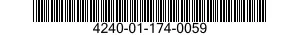 4240-01-174-0059 DETECTOR,HEAT,FIXED 4240011740059 011740059