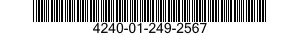 4240-01-249-2567 FILTER,RESPIRATOR,AIR FILTERING 4240012492567 012492567