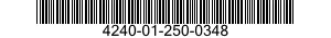 4240-01-250-0348  4240012500348 012500348