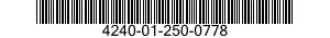 4240-01-250-0778 FILTER,RESPIRATOR,AIR FILTERING 4240012500778 012500778