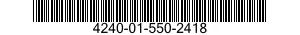 4240-01-550-2418 POWER CORD,RESPIRATOR 4240015502418 015502418