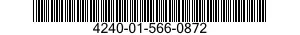 4240-01-566-0872 FACEPIECE ASSEMBLY,CHEMICAL-BIOLOGICAL MASK 4240015660872 015660872