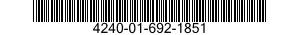 4240-01-692-1851 BREATHING APPARATUS,OXYGEN GENERATING 4240016921851 016921851