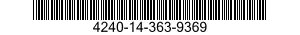 4240-14-363-9369 MASK,GAS 4240143639369 143639369