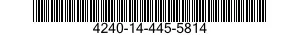 4240-14-445-5814 FILTER,PARTICULATE 4240144455814 144455814
