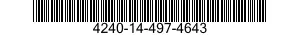 4240-14-497-4643 CABLE ASSEMBLY,SPECIAL PURPOSE,ELECTRICAL 4240144974643 144974643