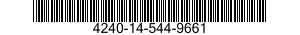 4240-14-544-9661 MASK,GAS 4240145449661 145449661