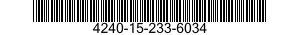 4240-15-233-6034 OCCHIALI PROTETTIVI 4240152336034 152336034