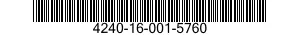 4240-16-001-5760 FILTER,PARTICULATE 4240160015760 160015760