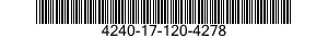 4240-17-120-4278 FILTER,PARTICULATE 4240171204278 171204278