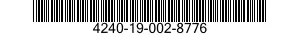 4240-19-002-8776 CARTRIDGE,RESPIRATOR,AIR FILTERING 4240190028776 190028776