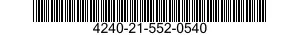 4240-21-552-0540 GOGGLES,INDUSTRIAL 4240215520540 215520540