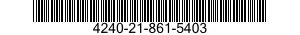 4240-21-861-5403  4240218615403 218615403