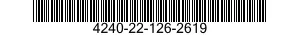 4240-22-126-2619 CANISTER,GAS MASK 4240221262619 221262619