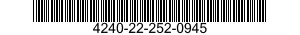 4240-22-252-0945  4240222520945 222520945