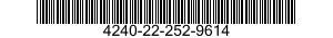 4240-22-252-9614  4240222529614 222529614