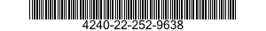 4240-22-252-9638  4240222529638 222529638