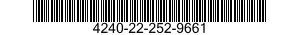 4240-22-252-9661  4240222529661 222529661