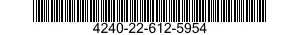 4240-22-612-5954 HARNESS,SAFETY,INDUSTRIAL 4240226125954 226125954
